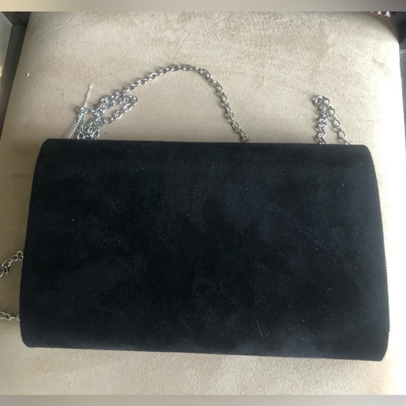 MILISENTE suede chain crossbody bag - Picture 2 of 4